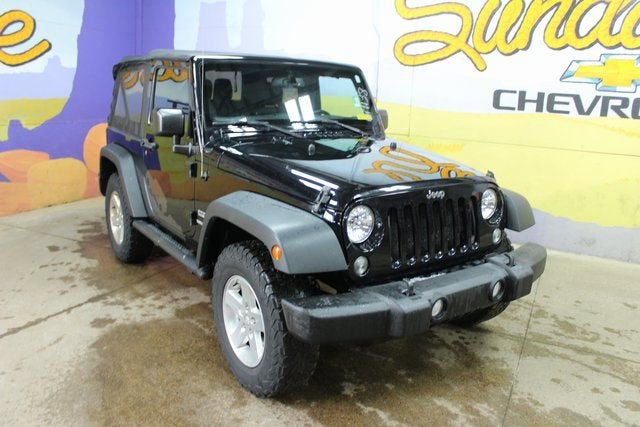 2015 Jeep Wrangler — side profile view