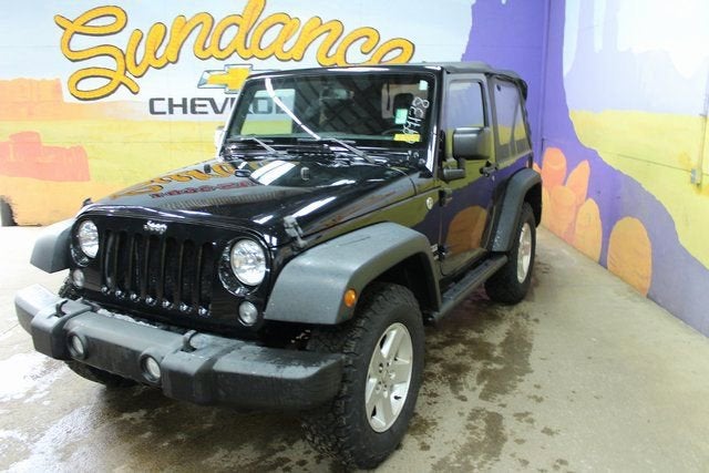 2015 Jeep Wrangler — interior view