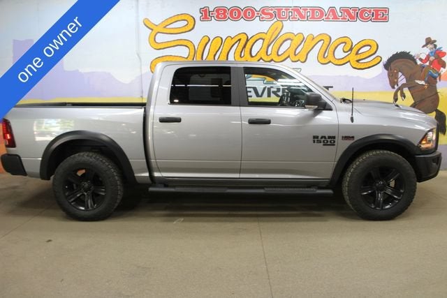 2021 RAM 1500 Classic SLT in Billet Silver M — front three-quarter view