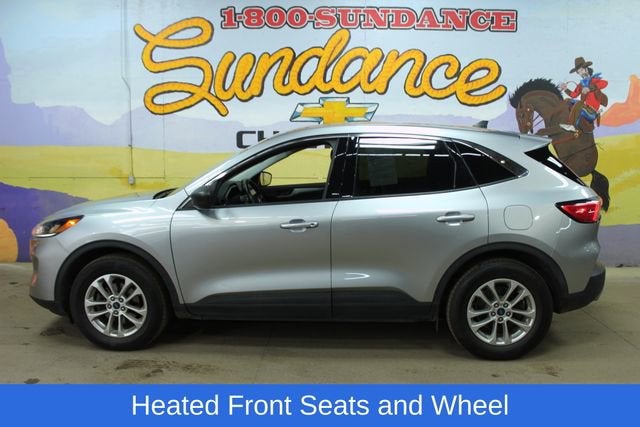 2022 Ford Escape SE in Silver — front three-quarter view