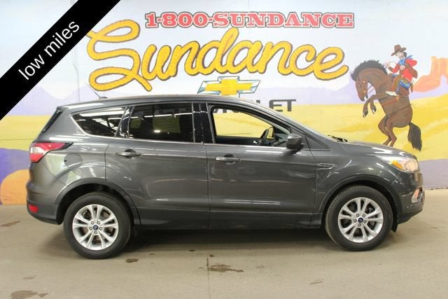 2017 Ford Escape SE in Grey — front three-quarter view