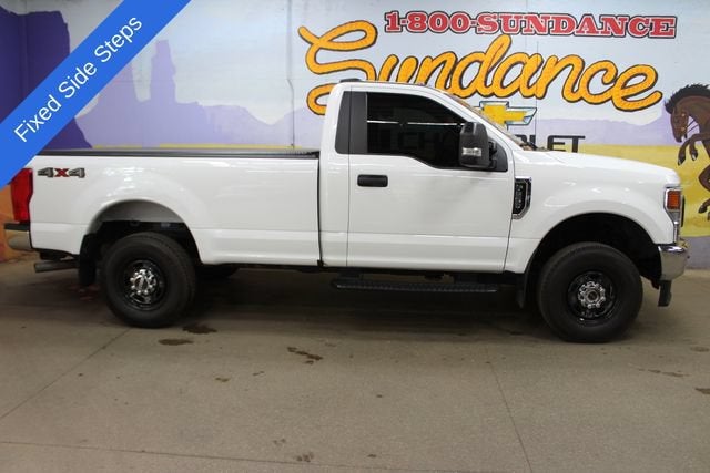 2020 Ford F-250 XL in White — front three-quarter view