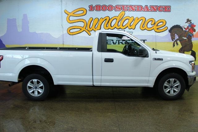 2019 Ford F-150 XL in White — front three-quarter view
