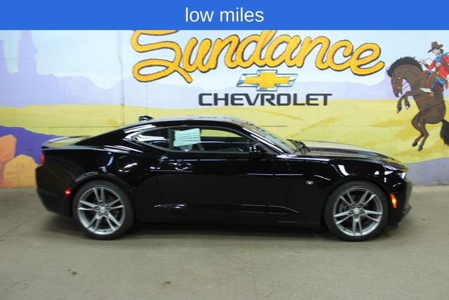 2022 Chevrolet Camaro 3LT in Black — front three-quarter view