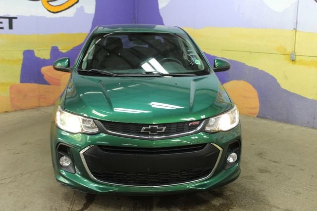 2018 Chevrolet Sonic — rear three-quarter view
