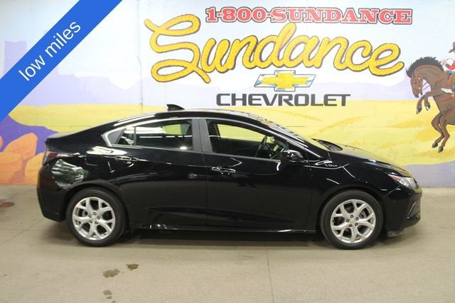 2016 Chevrolet Volt Premier in Mosaic Black Metallic — front three-quarter view