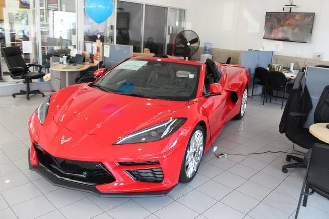 2026 Chevrolet Corvette Stingray — rear three-quarter view