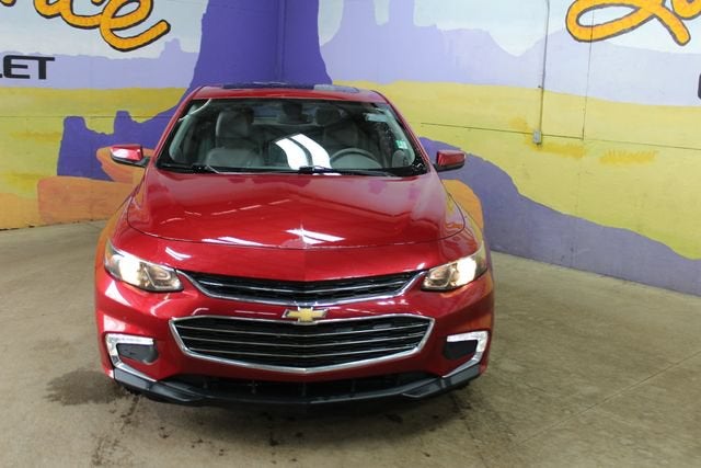 2016 Chevrolet Malibu — rear three-quarter view