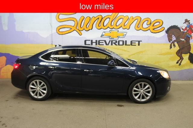 2016 Buick Verano Premium Turbo Group in Blue — front three-quarter view