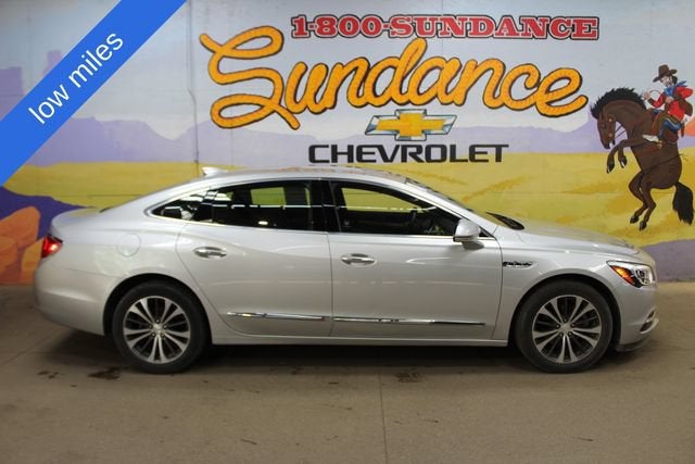 2017 Buick LaCrosse Essence in Silver — front three-quarter view