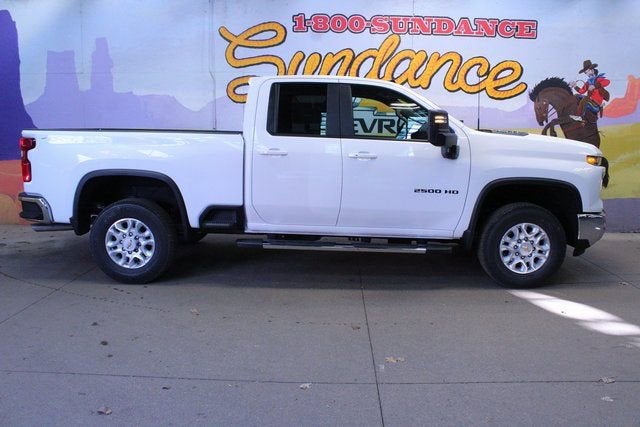 2026 Chevrolet Silverado 2500 HD LT in Summit White — front three-quarter view