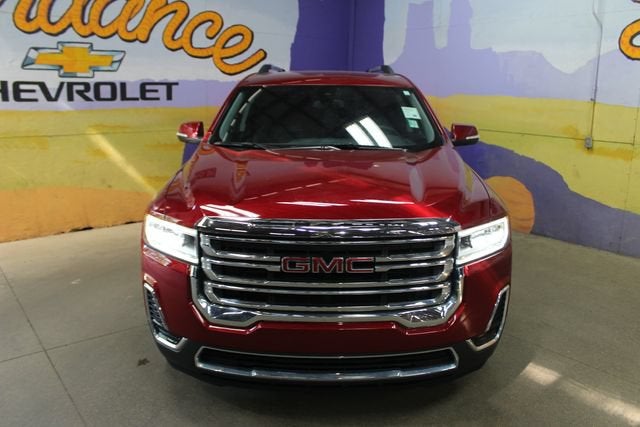 2023 GMC Acadia — rear three-quarter view