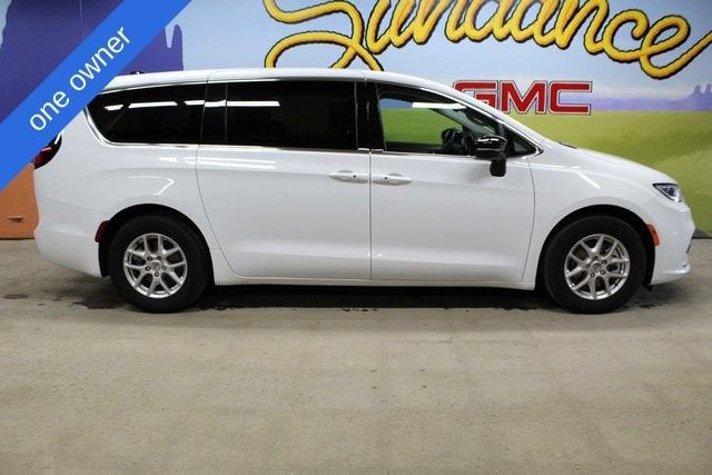 2024 Chrysler Pacifica Touring L in Bright White Cl — front three-quarter view