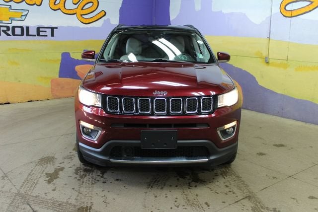 2021 Jeep Compass — rear three-quarter view