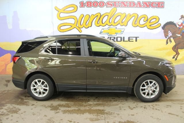 2024 Chevrolet Equinox LT in Harvest Bronze Metallic — front three-quarter view