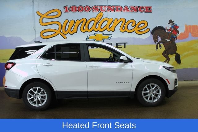 2024 Chevrolet Equinox LT in Iridescent Pearl Tricoat — front three-quarter view