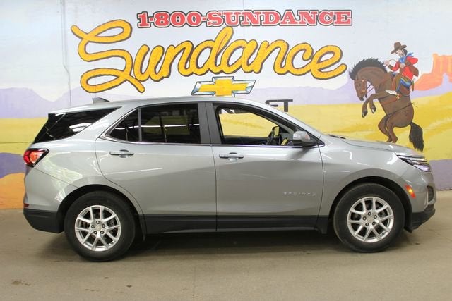 2023 Chevrolet Equinox LT in Sterling Gray Metallic — front three-quarter view