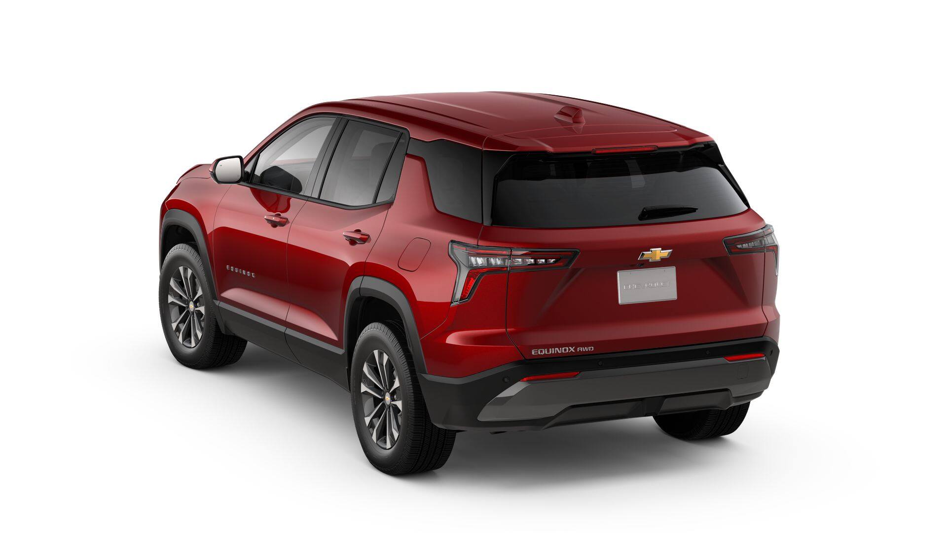 2027 Chevrolet Equinox — rear three-quarter view