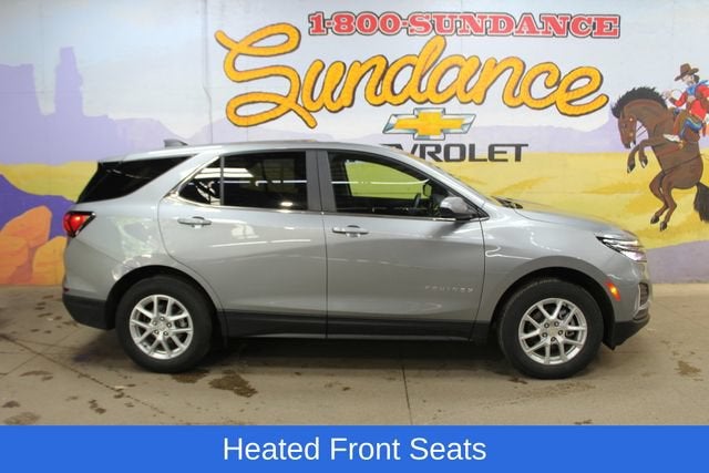 2023 Chevrolet Equinox LT in Sterling Gray Metallic — front three-quarter view
