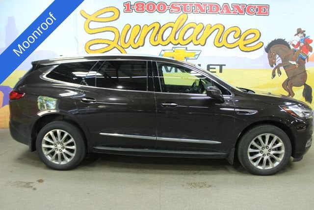2019 Buick Enclave Premium in Brown — front three-quarter view