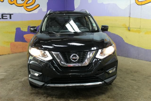 2017 Nissan Rogue — rear three-quarter view