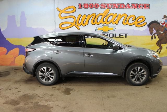 2018 Nissan Murano S in Grey — front three-quarter view