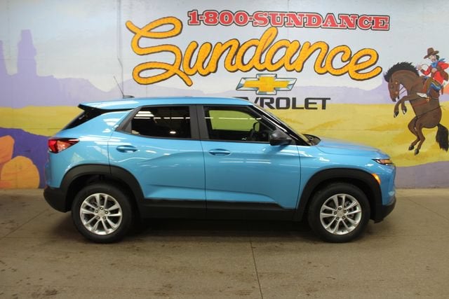 2026 Chevrolet Trailblazer LS in Marina Blue Metallic — front three-quarter view